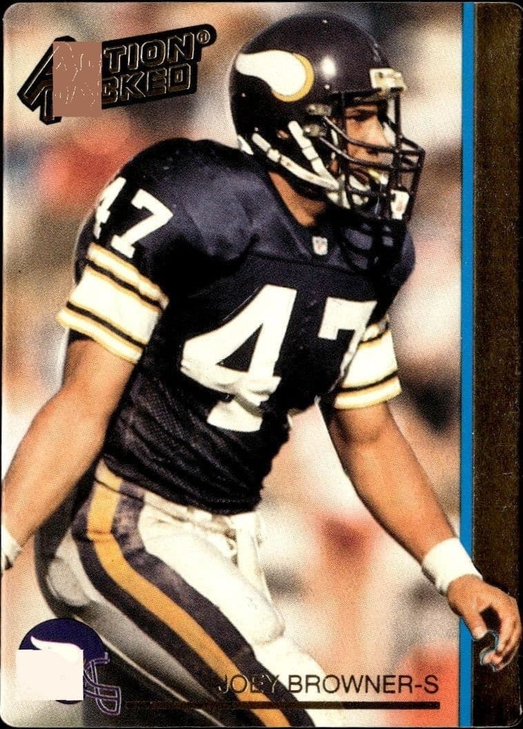 1992 Action-Packed Joey Browner #160 trading card