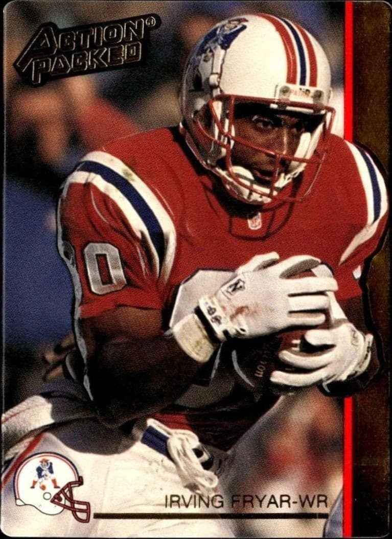1992 Action-Packed Irving Fryar #169 trading card