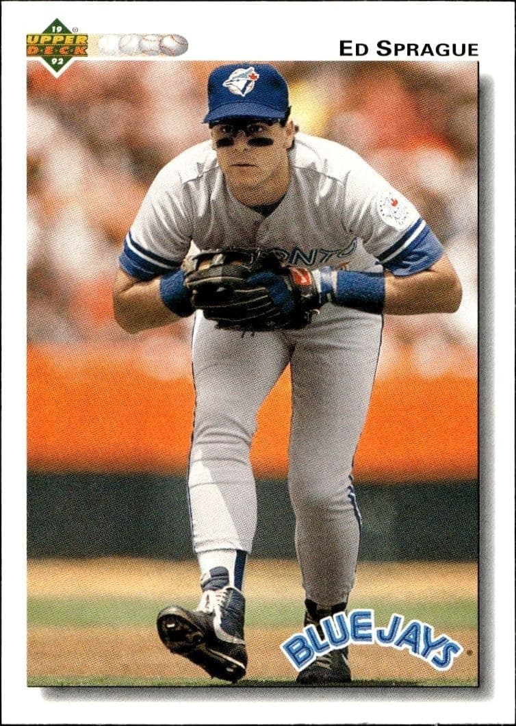 1992 Upper-Deck Low Number Ed Sprague #242 trading card