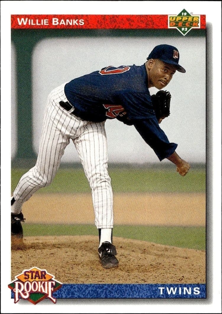 1992 Upper Deck Willie Banks #14 baseball trading card front