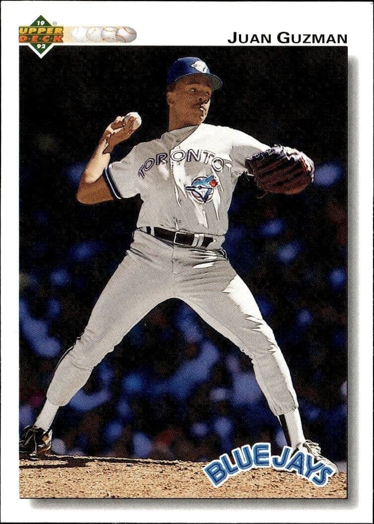 1992 Upper-Deck Low Number Juan Guzman #625 trading card