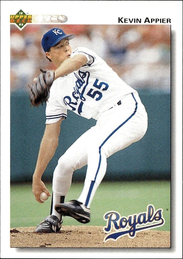 1992 Upper-Deck Low Number Kevin Appier #159 trading card