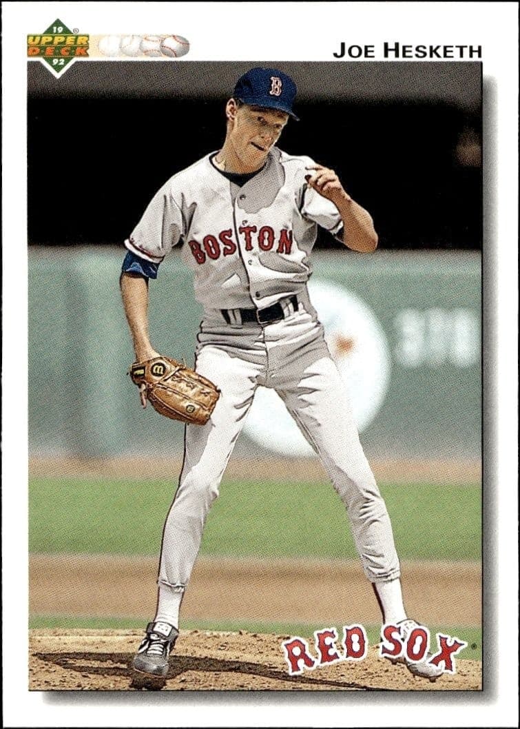 1992 Upper-Deck Low Number Joe Hesketh #570 trading card