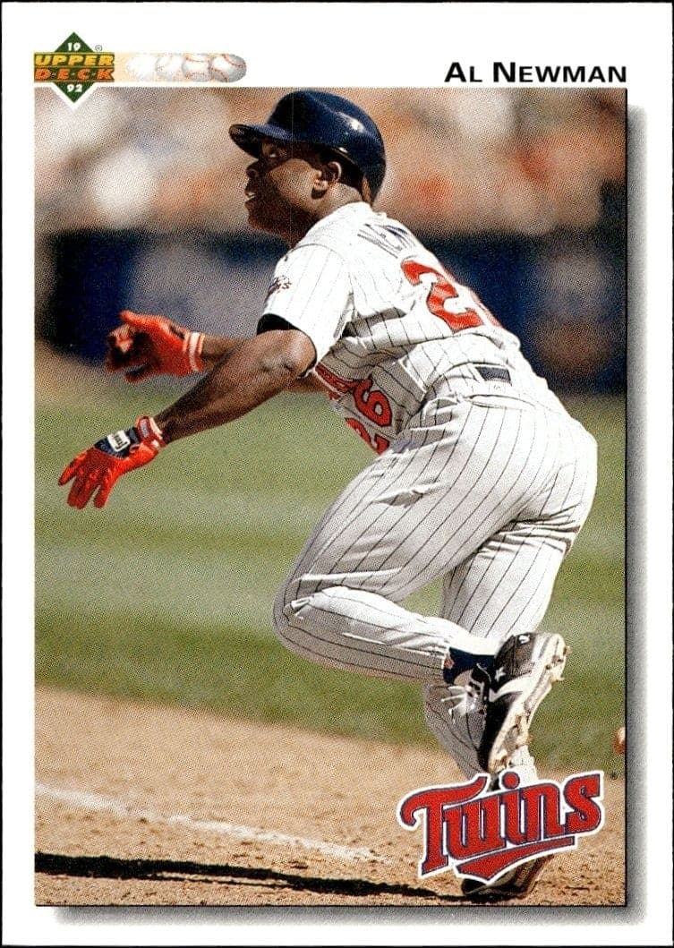 1992 Upper-Deck Low Number Al Newman #293 trading card