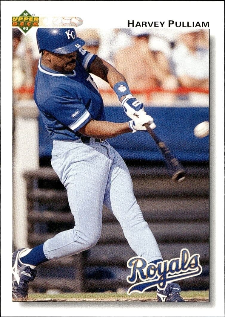 1992 Upper Deck Harvey Pulliam #457 baseball trading card front