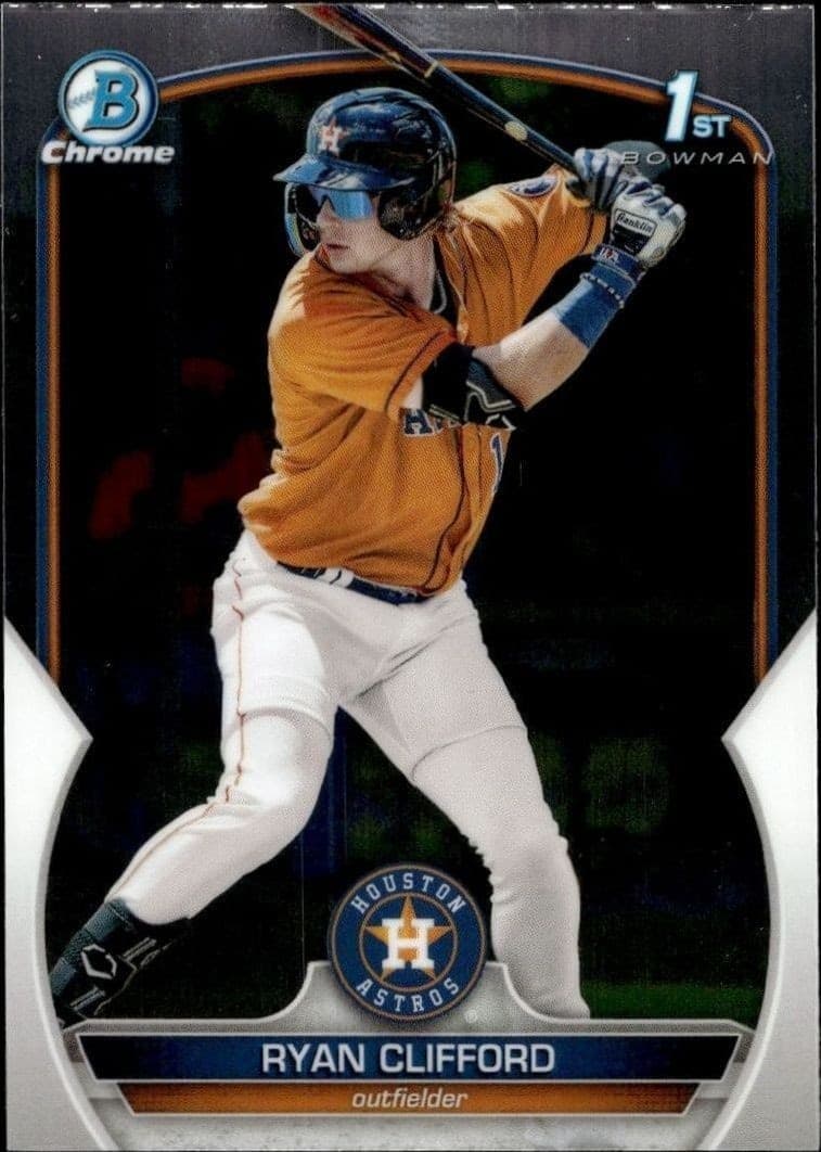 2023 Bowman Chrome Ryan Clifford #BCP-10 trading card