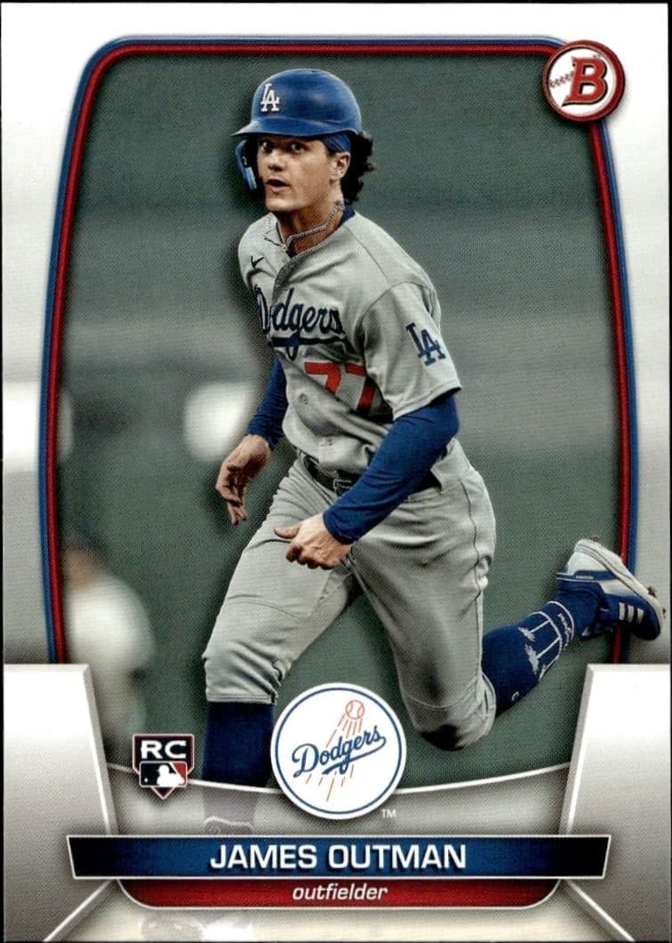 2023 Bowman James Outman #13 trading card
