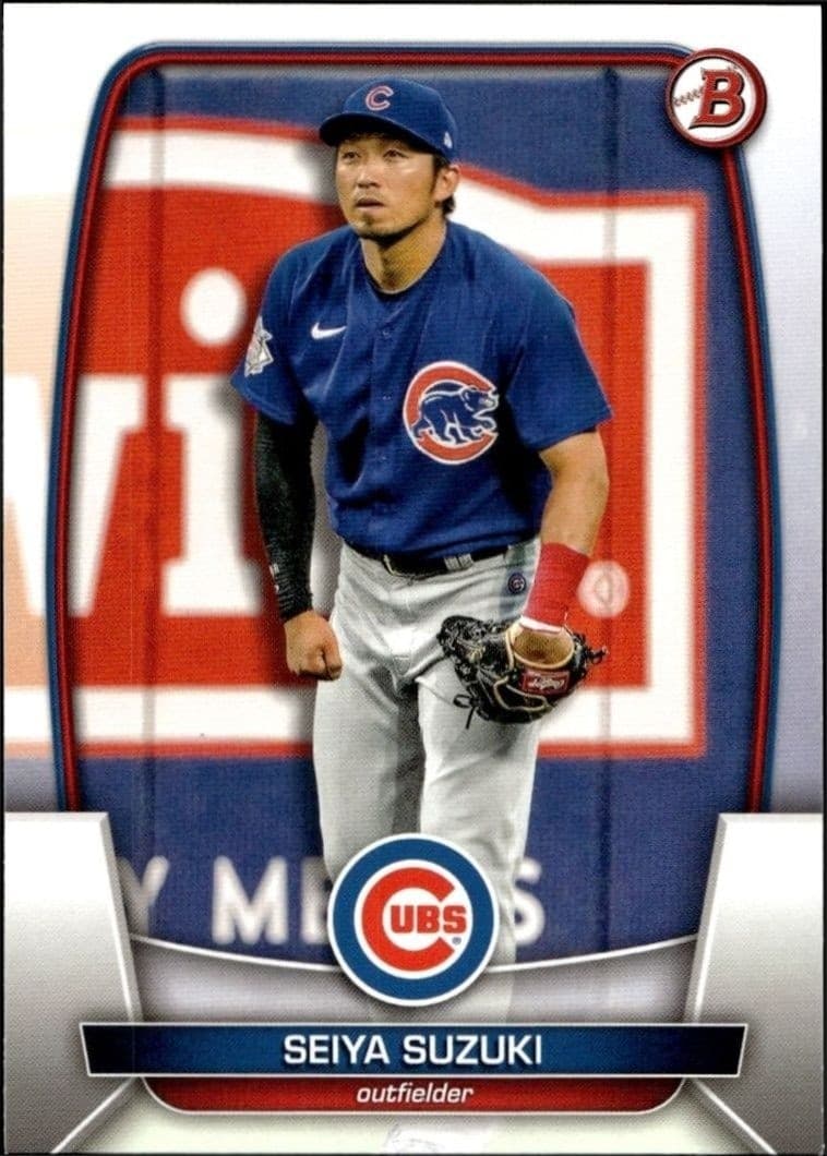 2023 Bowman Seiya Suzuki #93 trading card