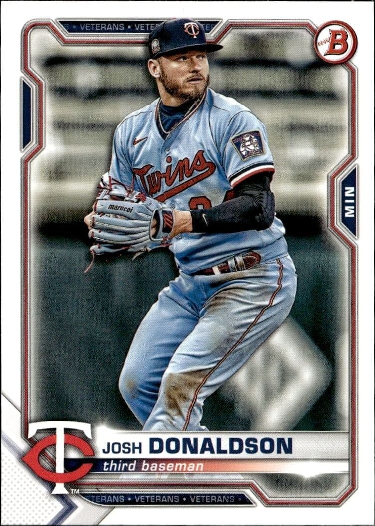 2021 Bowman Josh Donaldson #96 trading card