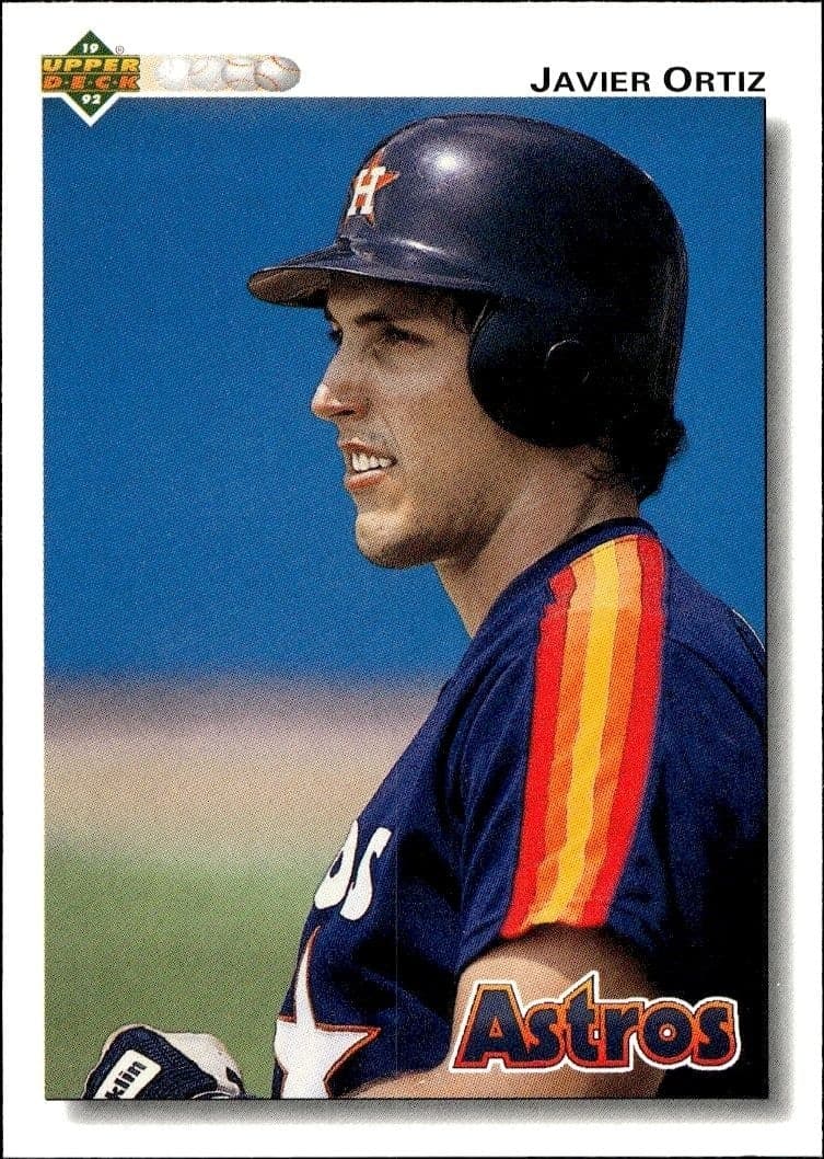 1992 Upper Deck Javier Ortiz #657 baseball trading card front
