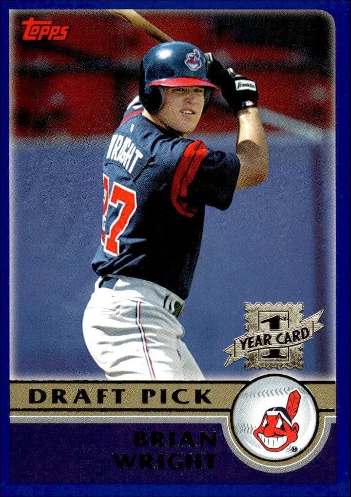 2003 Topps Brian Wright #664 baseball trading card front