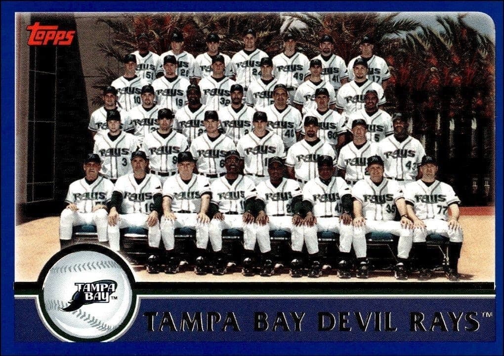 2003 Topps Tampa Bay Devil Rays #657 baseball trading card front