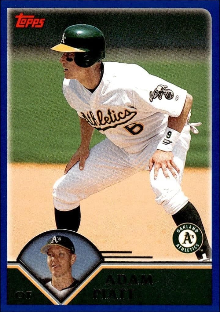 2003 Topps Adam Piatt #483 baseball trading card front