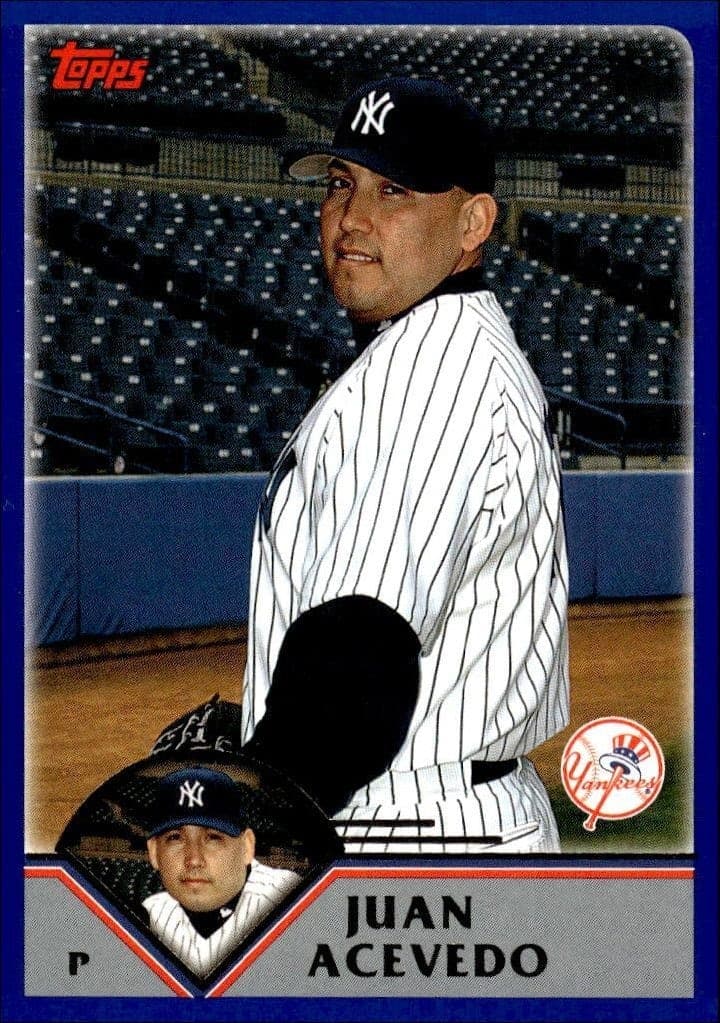 2003 Topps Juan Acevedo #477 baseball trading card front
