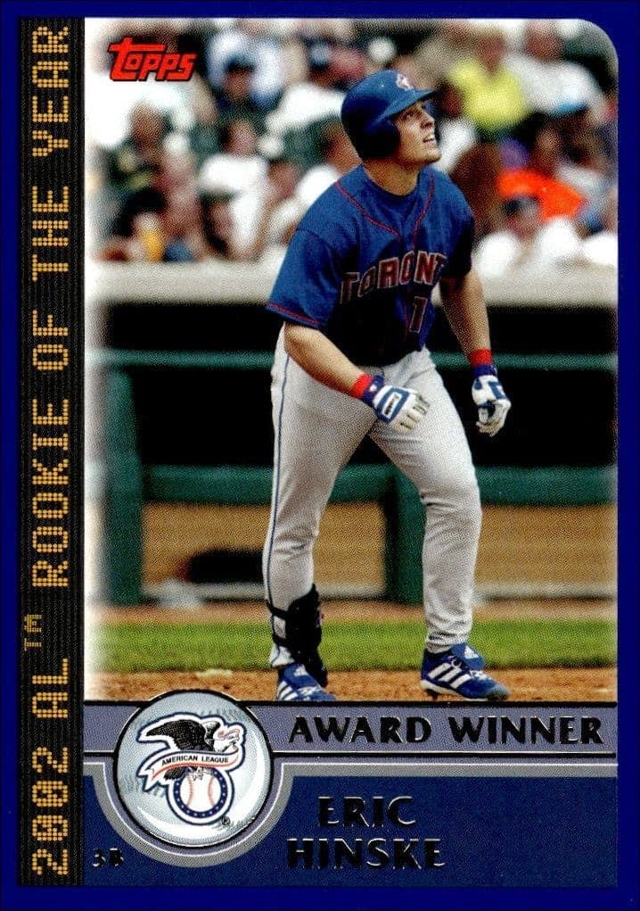 2003 Topps Eric Hinske #707 baseball trading card front