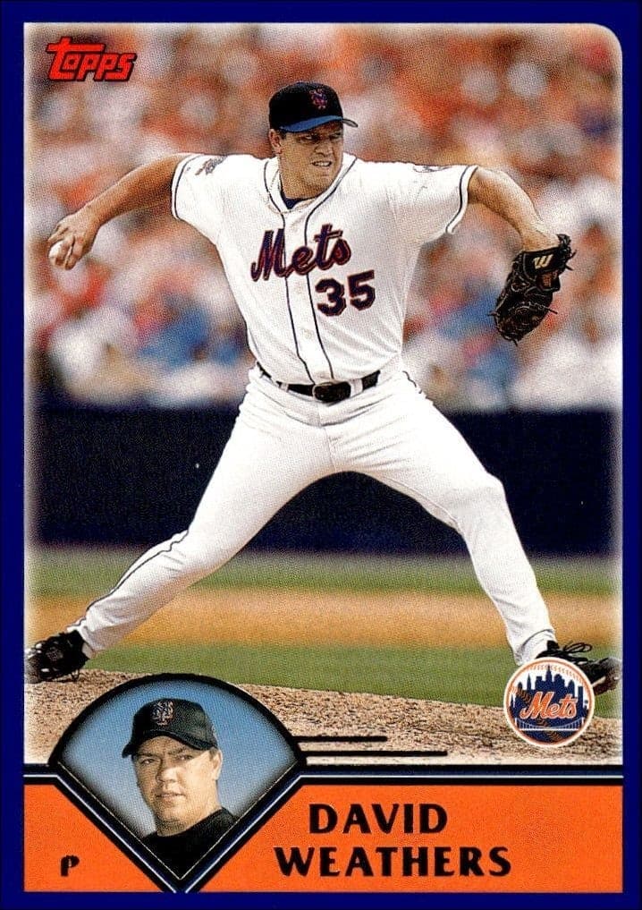 2003 Topps David Weathers #590 baseball trading card front