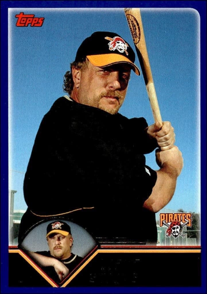 2003 Topps Series 2 Matt Stairs #587 trading card