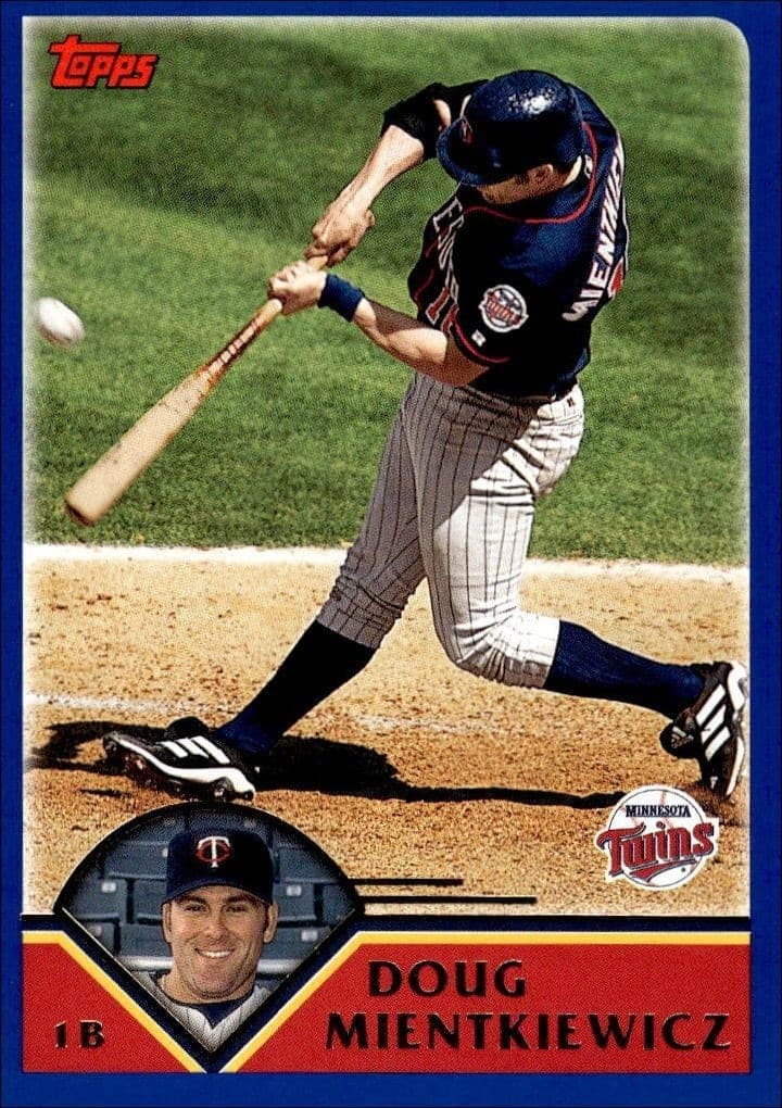 2003 Topps Series 2 Doug Mientkiewicz #588 trading card