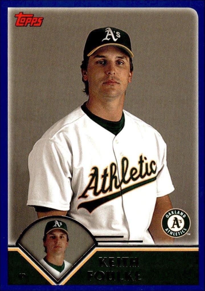 2003 Topps Keith Foulke #388 baseball trading card front