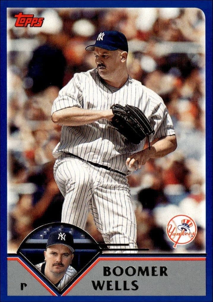 2003 Topps Series 2 David Wells #574 trading card