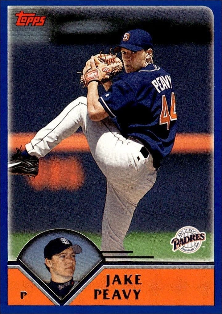 2003 Topps Series 2 Jake Peavy #570 trading card