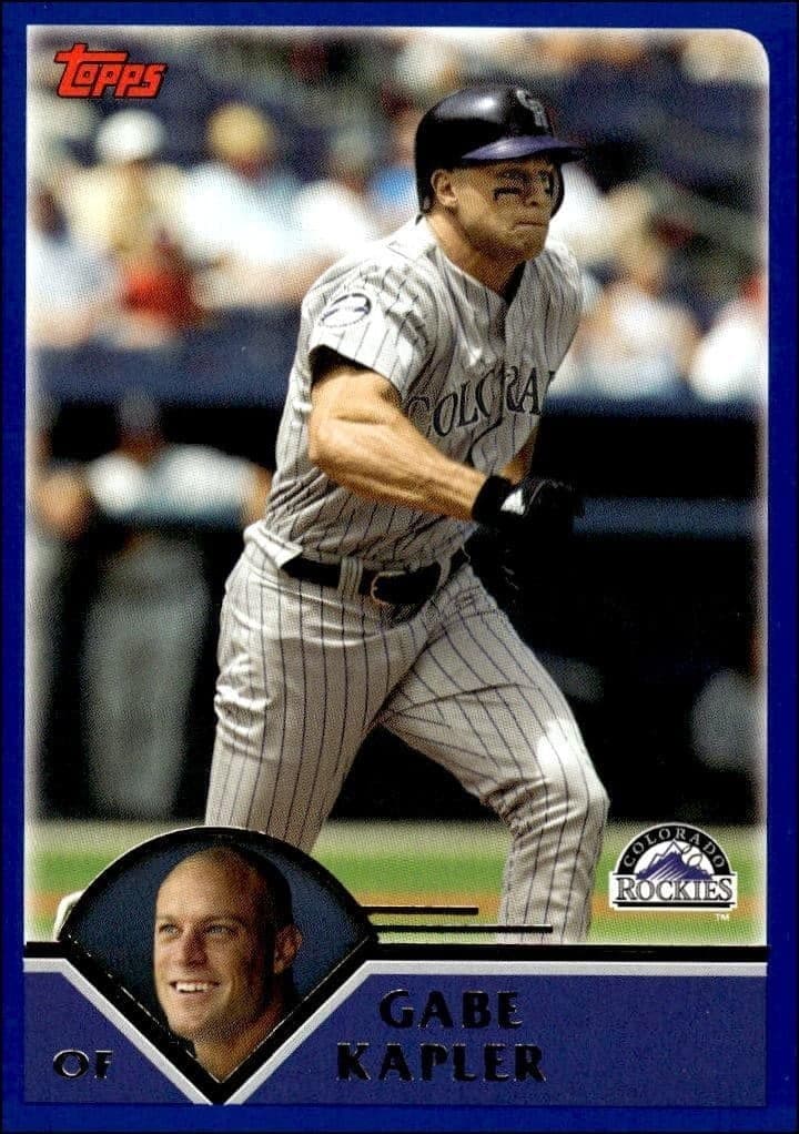 2003 Topps Gabe Kapler #563 baseball trading card front