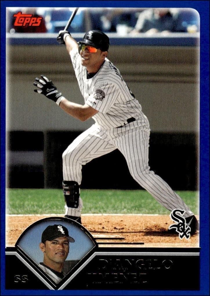 2003 Topps Series 2 D'Angelo Jimenez #522 trading card