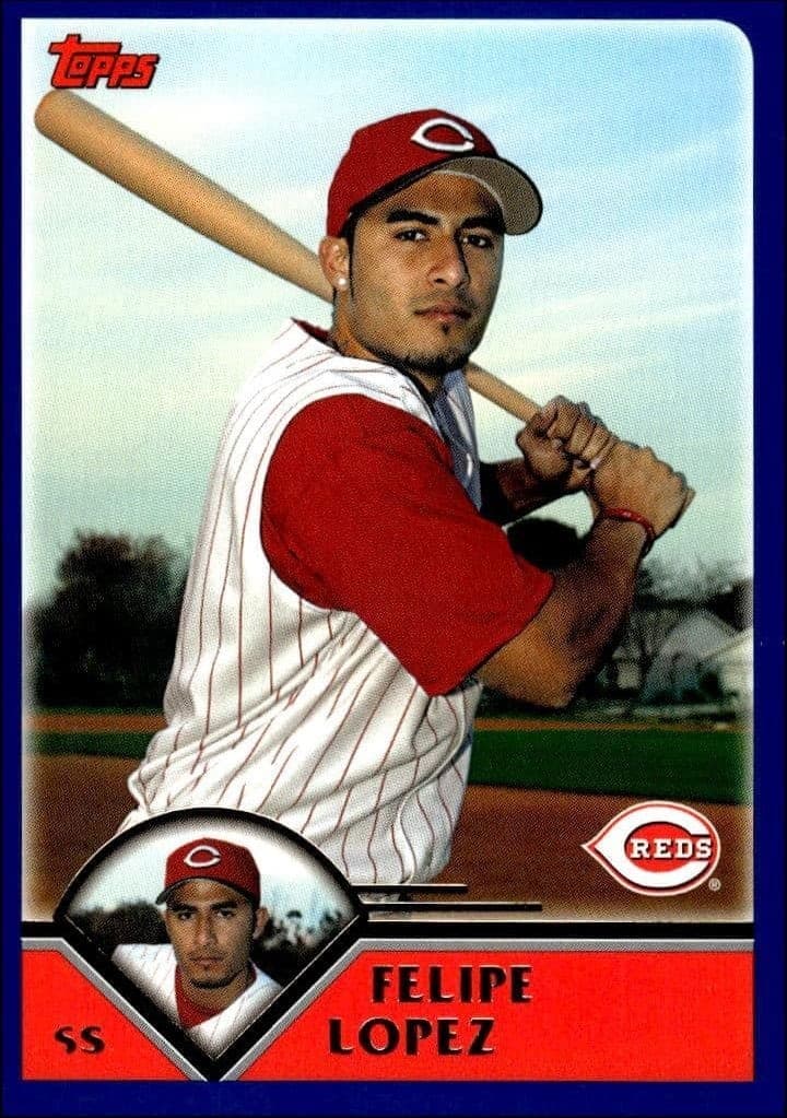 2003 Topps Series 2 Felipe Lopez #499 trading card