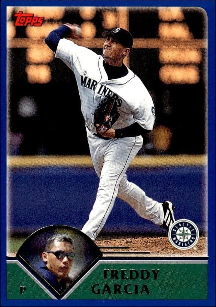 2003 Topps Series 2 Freddy Adrian Garcia #605 trading card