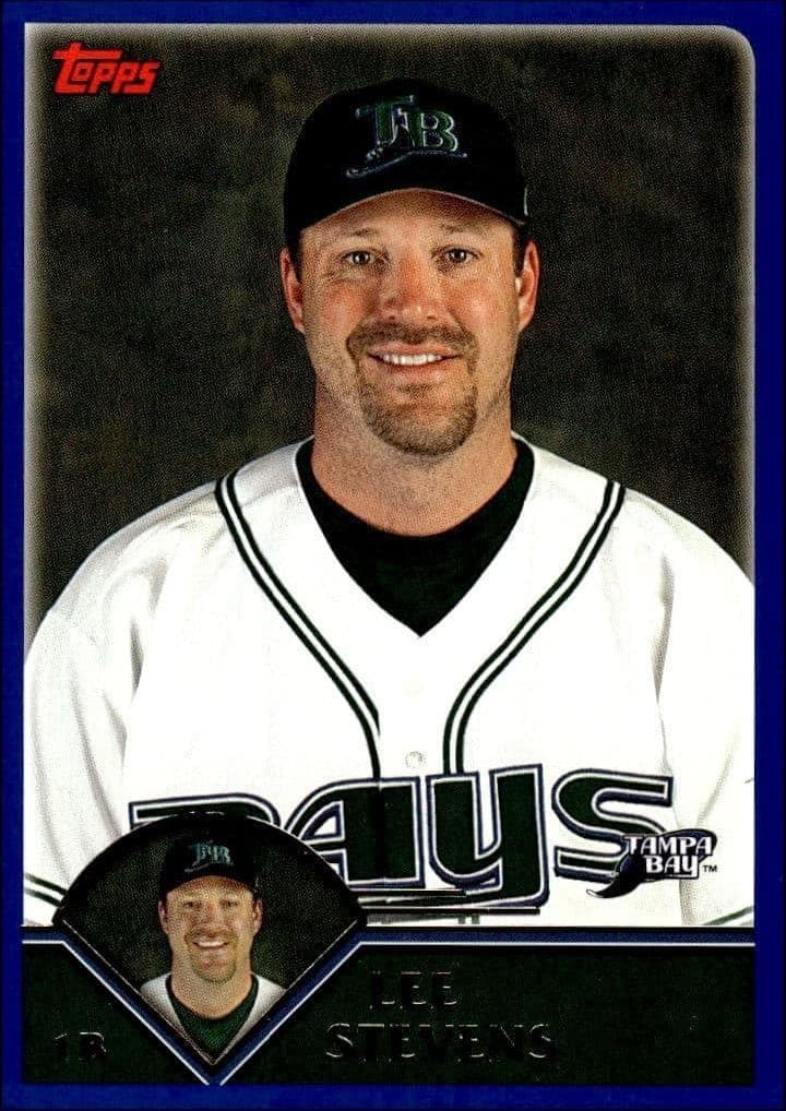 2003 Topps Series 2 Lee Stevens #541 trading card