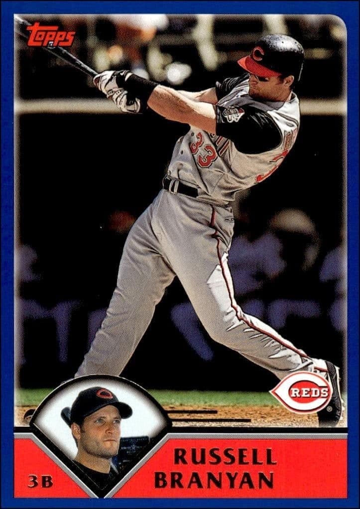 2003 Topps Series 2 Russell Branyan #610 trading card