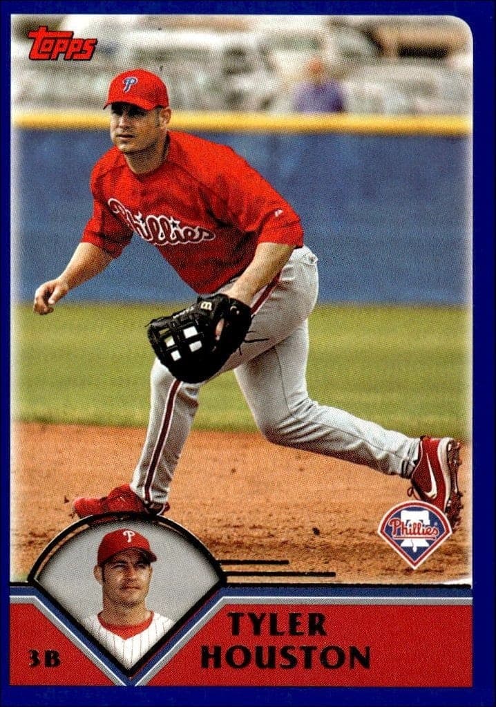 2003 Topps Series 2 Tyler Houston #615 trading card