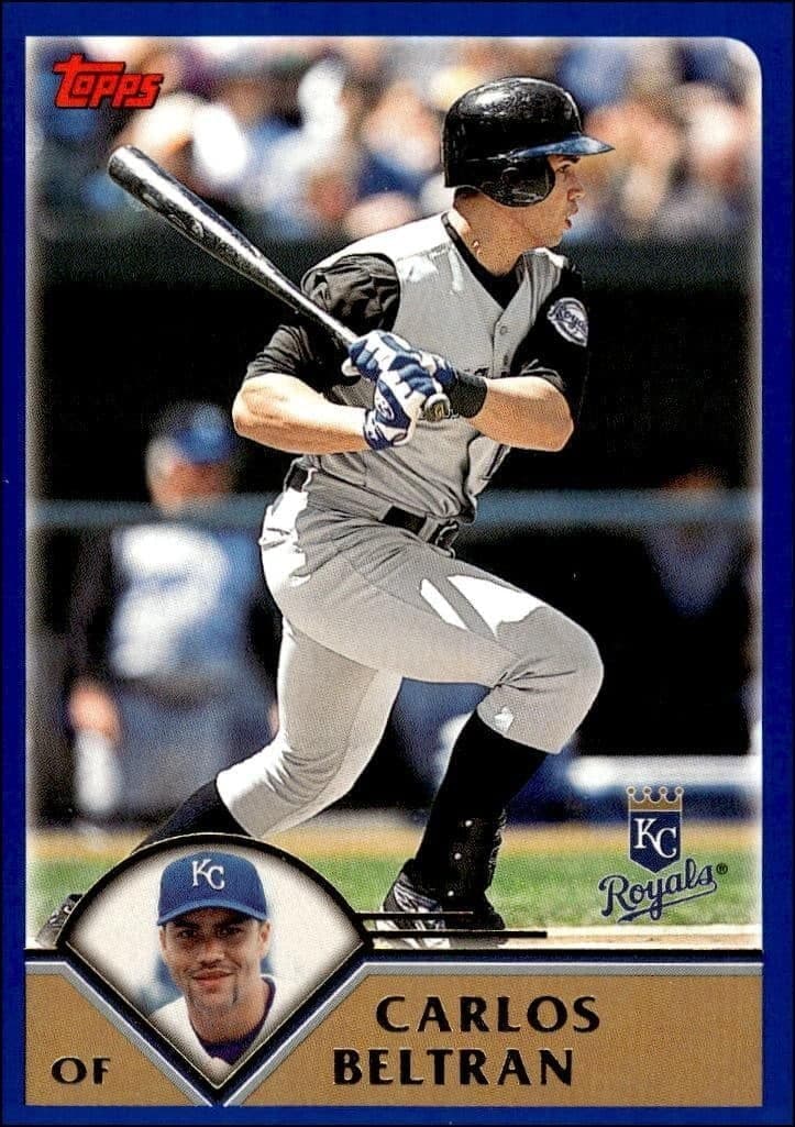 2003 Topps Series 1 Carlos Beltran #209 trading card