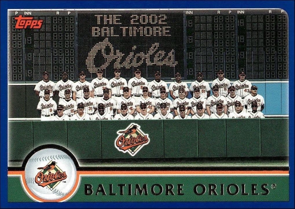 2003 Topps Series 2 Baltimore Orioles #633 trading card