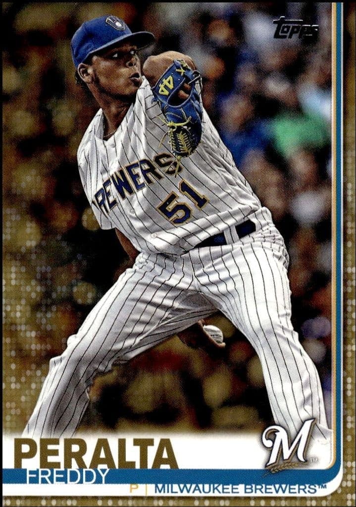 2019 Topps Series 2 Freddy Peralta #627 trading card