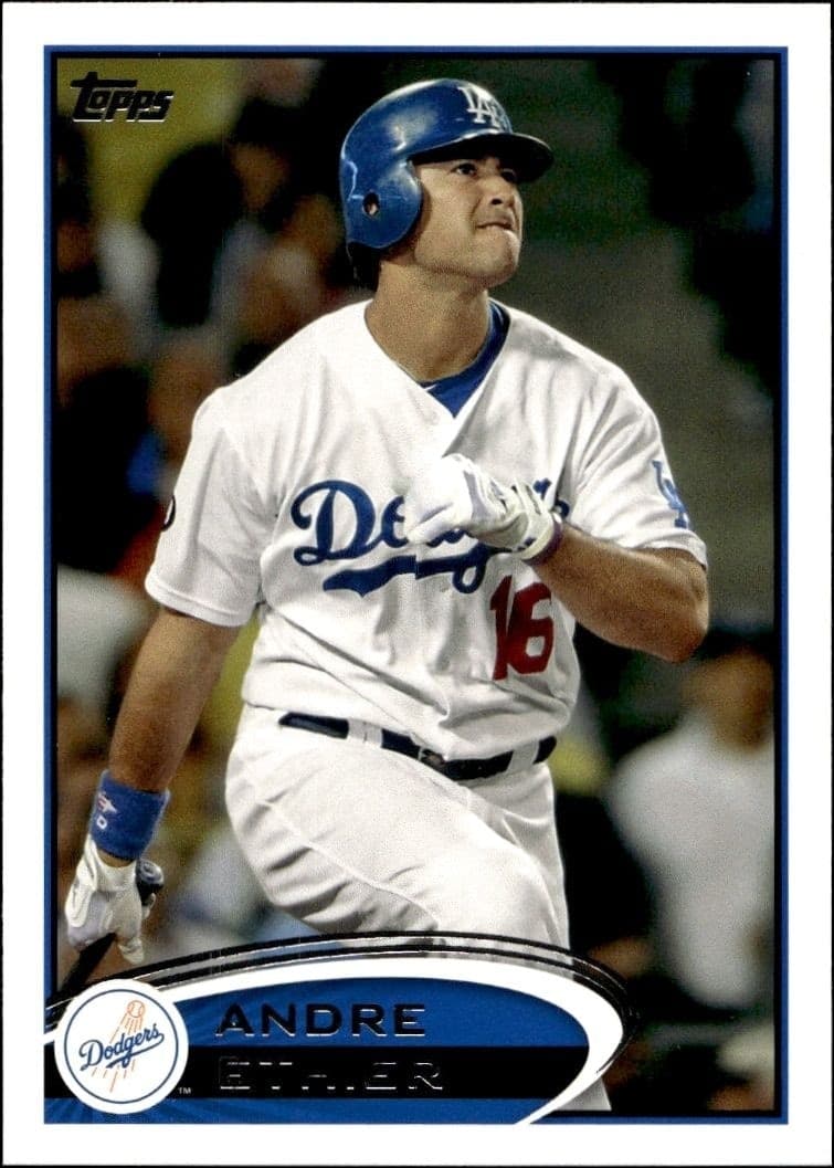 2012 Topps Series 2 Andre Ethier #383 trading card