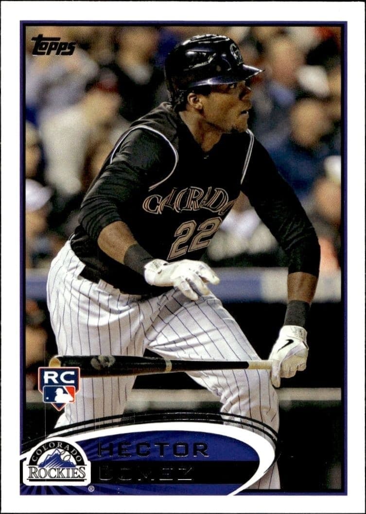 2012 Topps Hector Gomez #534 baseball trading card front