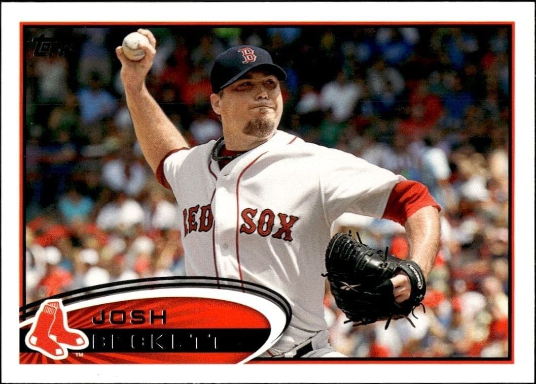 2012 Topps Series 2 Josh Beckett #648 trading card