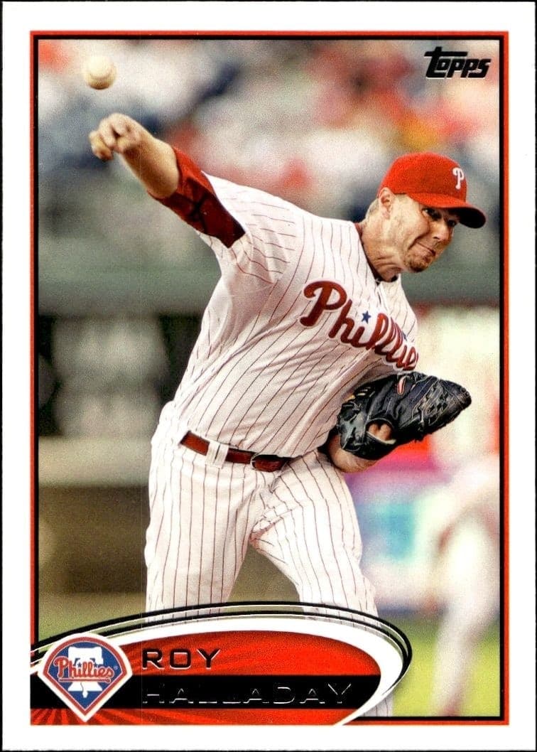 2012 Topps Roy Halladay #150 baseball trading card front