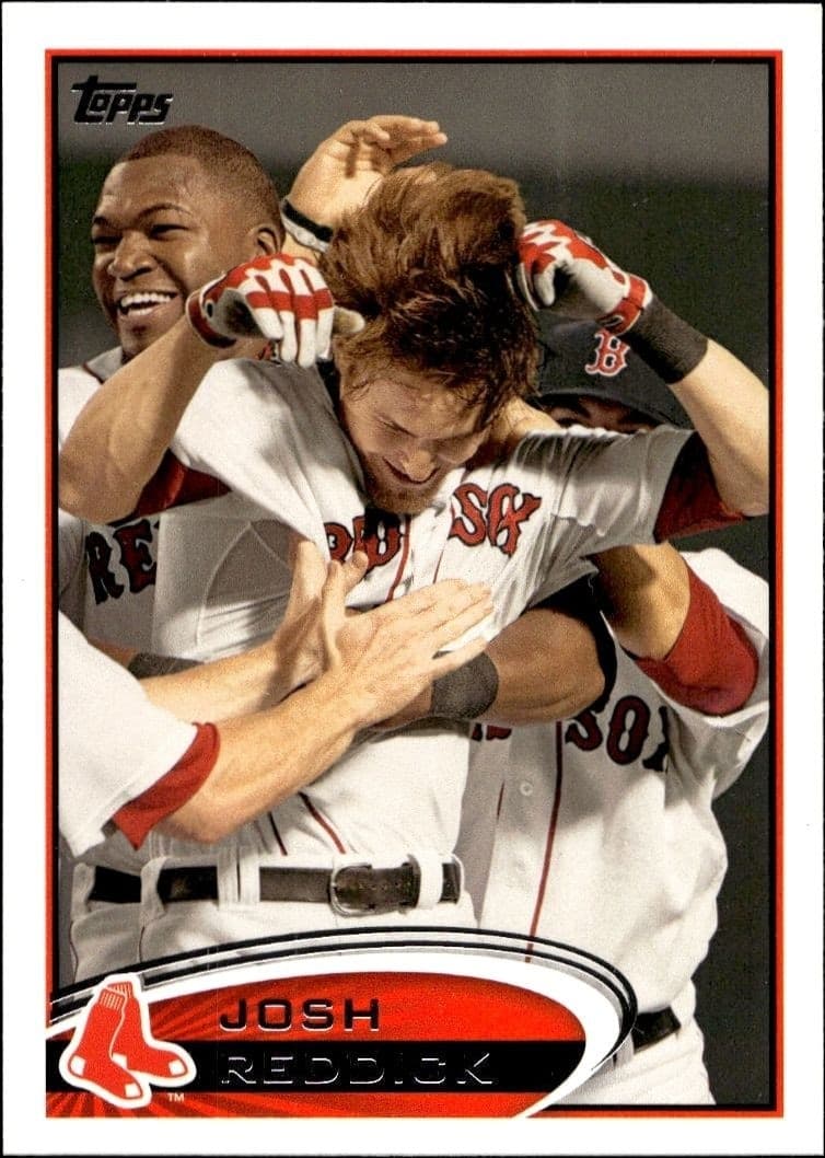 2012 Topps Josh Reddick #158 baseball trading card front