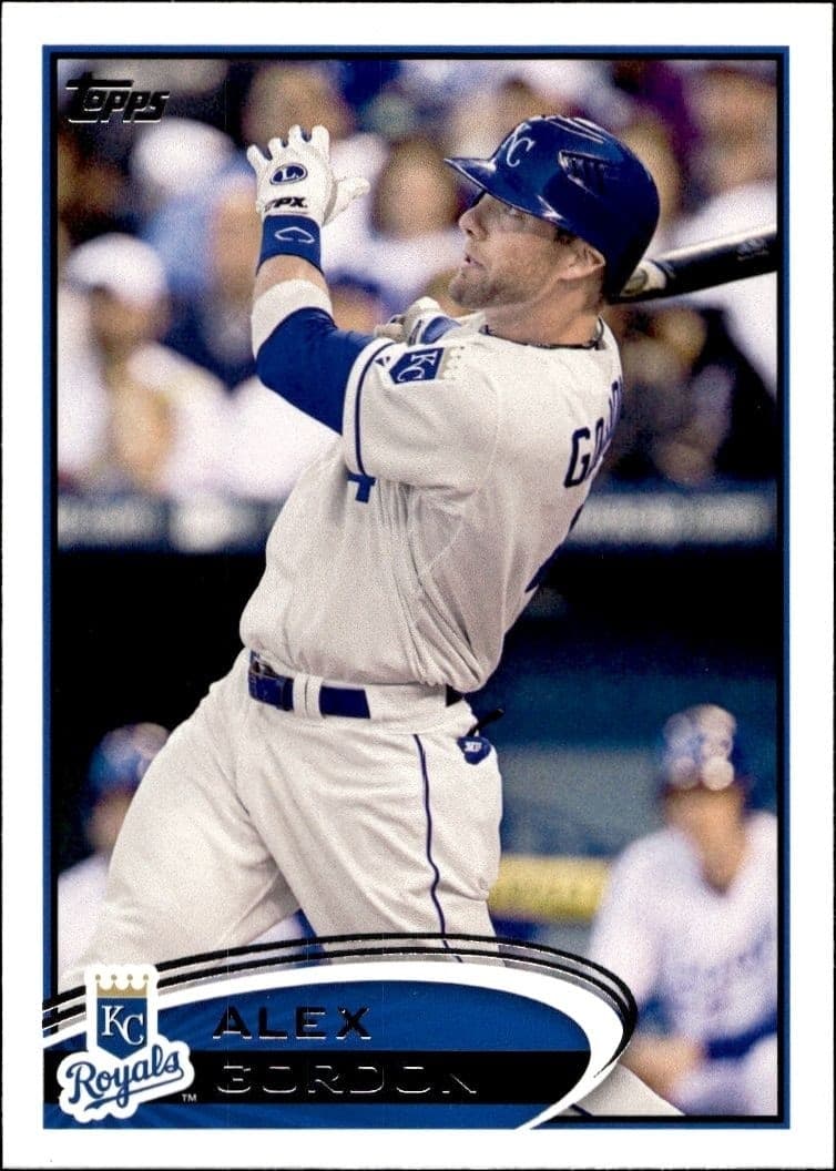 2012 Topps Series 2 Alex Gordon #483 trading card