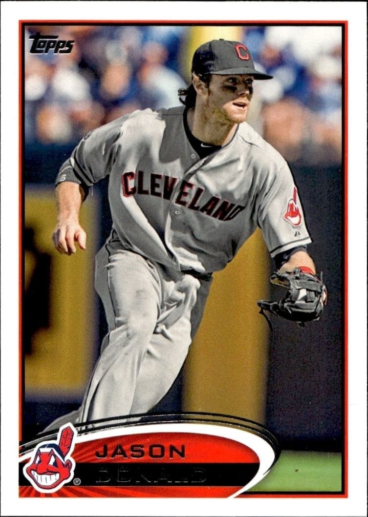 2012 Topps Jason Donald #566 baseball trading card front