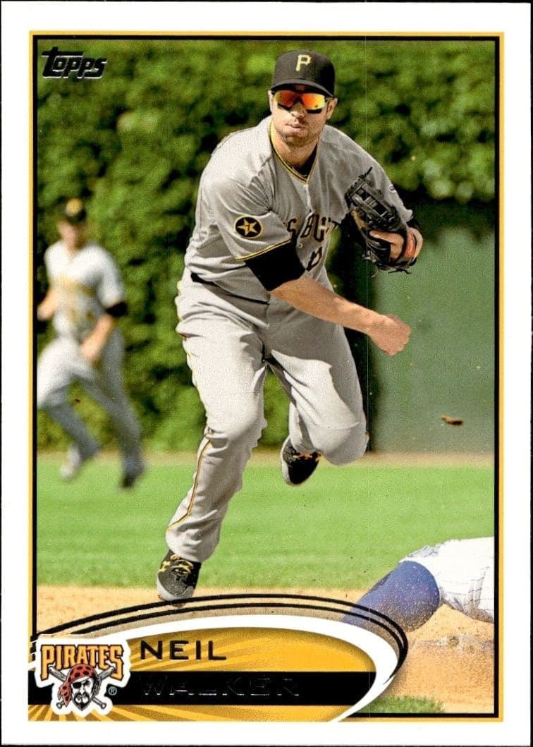 2012 Topps Series 1 Neil Walker #25 trading card