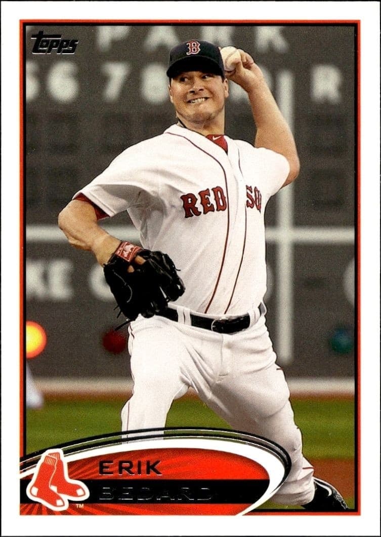 2012 Topps Erik Bedard #318 baseball trading card front