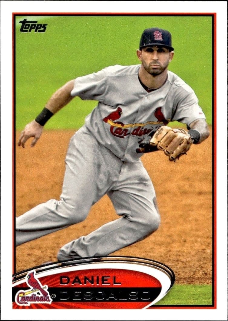 2012 Topps Daniel Descalso #372 baseball trading card front