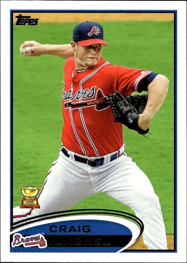 2012 Topps Series 1 Craig Kimbrel #87 trading card