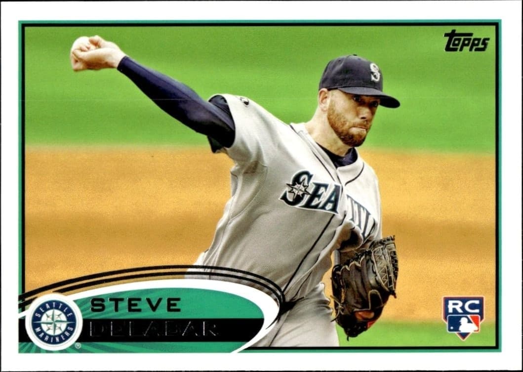 2012 Topps Steve Delabar #263 baseball trading card front