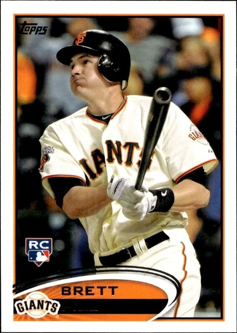 2012 Topps Series 1 Brett Pill #70 trading card