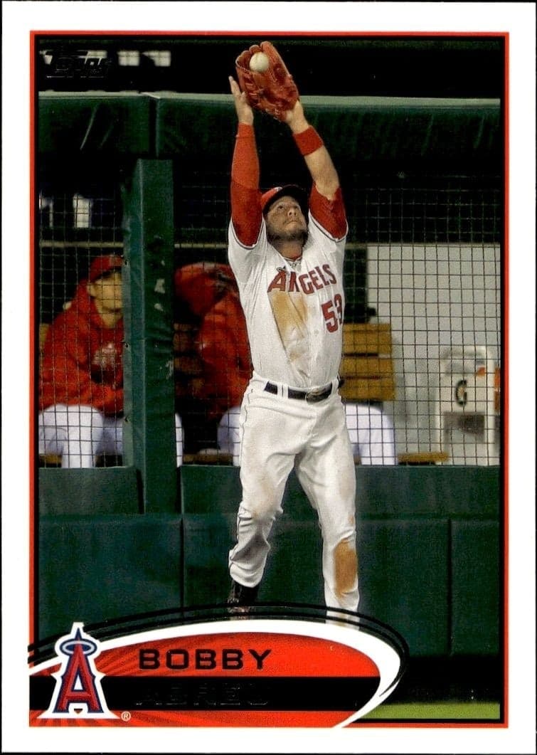 2012 Topps Bobby Abreu #188 baseball trading card front