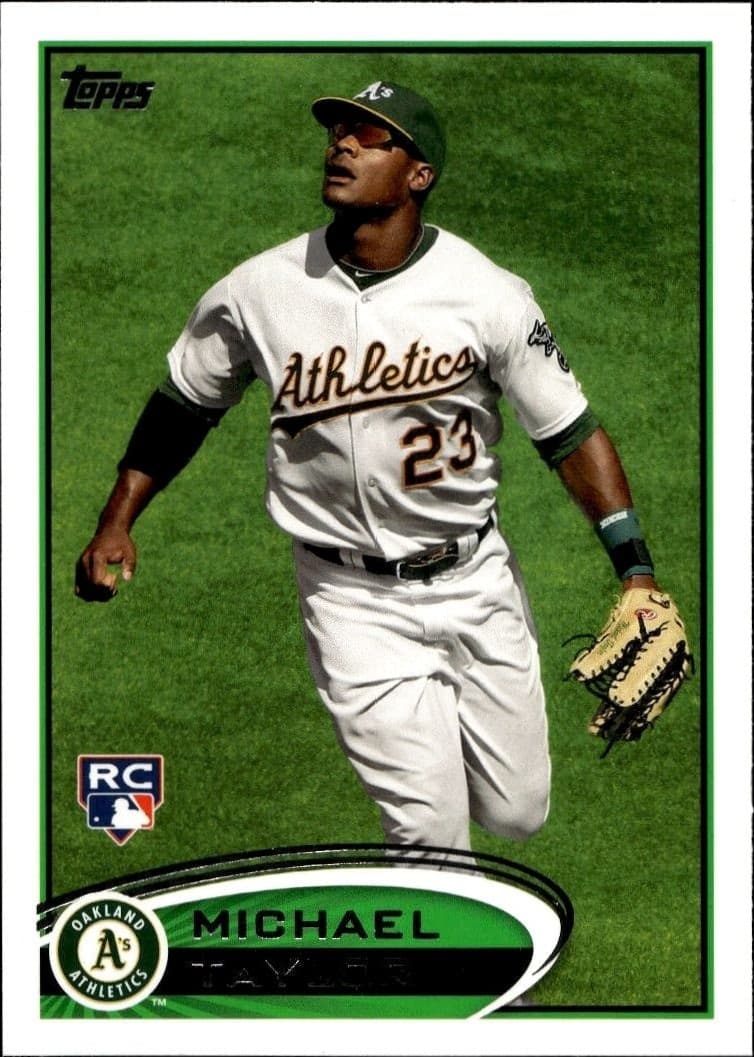 2012 Topps Series 1 Michael Taylor #36 trading card